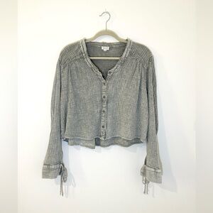 Leis 100% Cotton Button Down Long-Sleeve